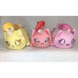 Aphmau Plush Lot 3 Unicorn Cats